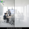 Office Smart PDLC Switchable Privacy Glass Partition in Transparent State