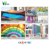 Custom Dichroic Laminated Glass Panels | Iridescent Color Changing Art Glass