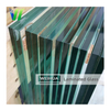 Factory stack of Triple Layer Tempered Laminated Safety Glass for flooring