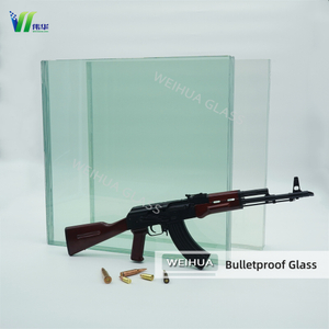 Custom Thickness Bullet Resistant Glass for Bank Counters
