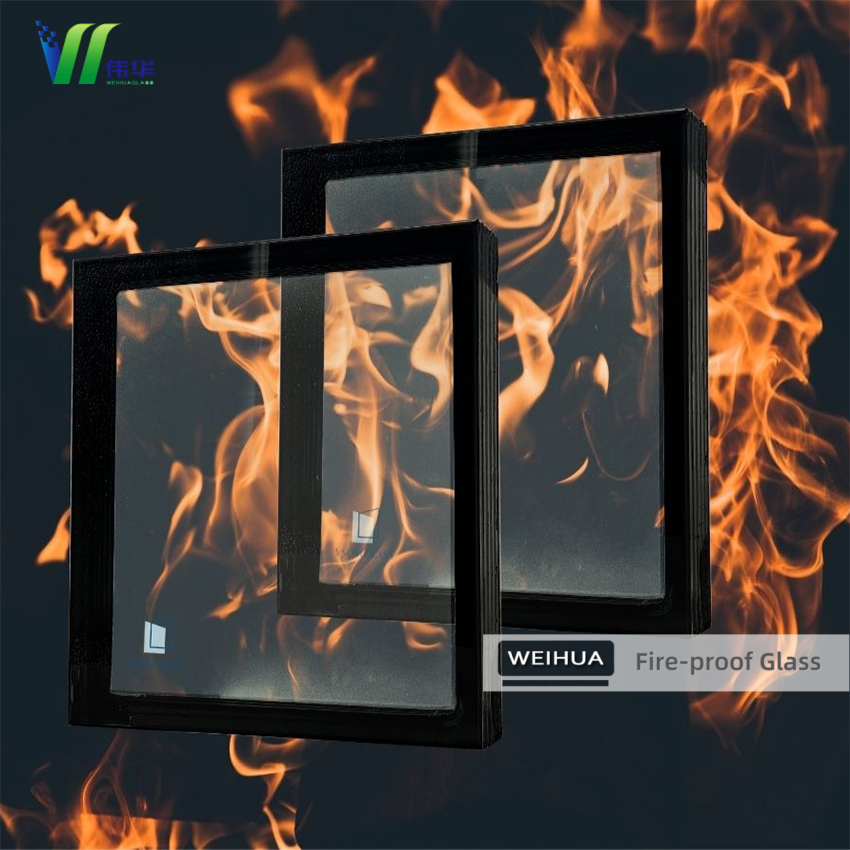 EI60 / EI120 Composite Fire Resistant Glass with Heat Insulation (Fire Rated)