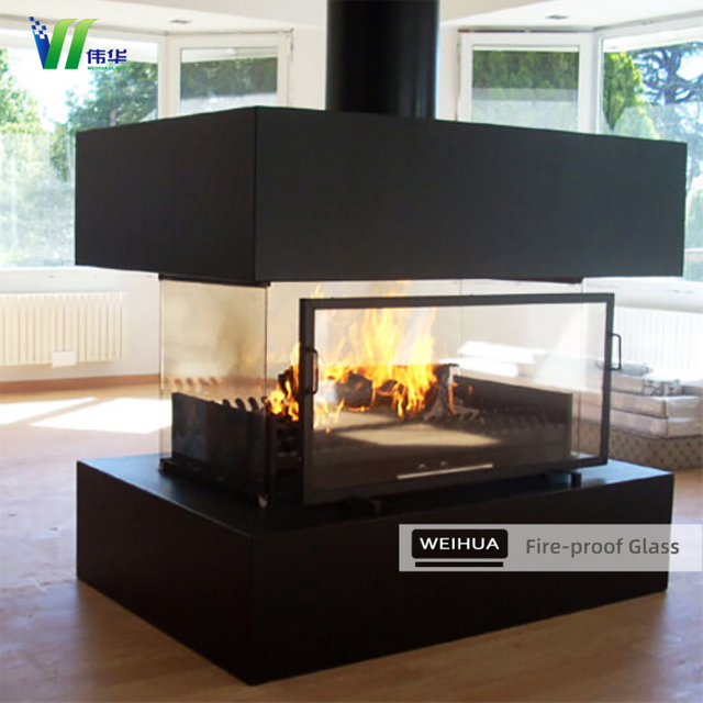 Fireplace Fireproof Glass