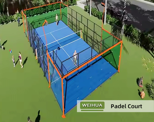 Padel Court Glass