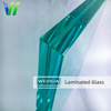 Multi-layer Structural Laminated Glass Corner Detail showing immense load-bearing capacity