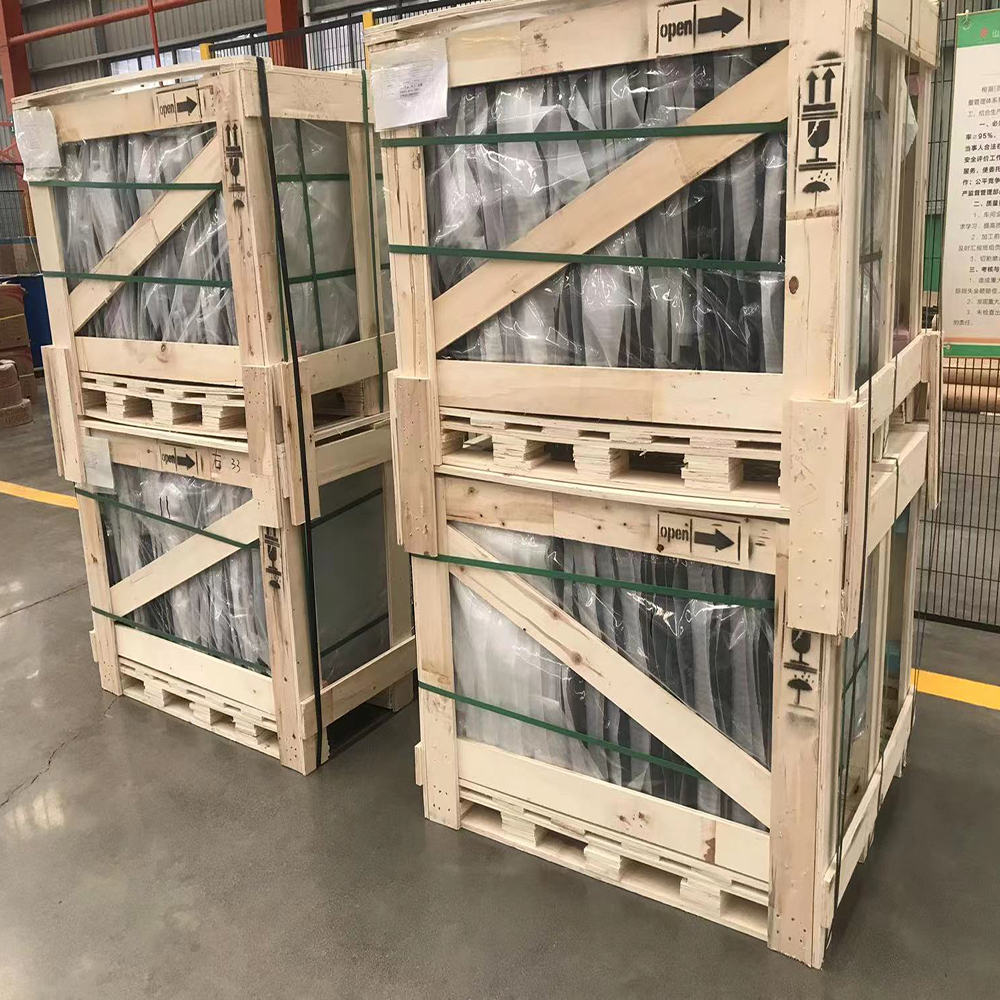 包装 (6)Strong Plywood Crates: No fumigation required, designed for forklift handling