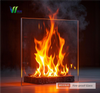 Fireplace Fireproof Glass