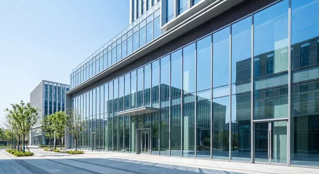 Plastic curtain wall