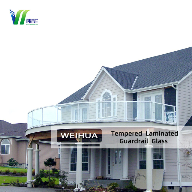 Frameless Glass Balcony Railing for Modern Residential Project