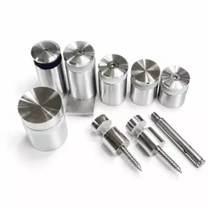 side mount glass standoffs
