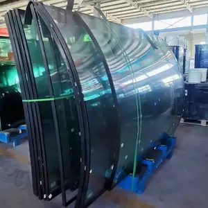 Custom Curved Tempered Insulated Glass | Energy-Efficient Bent Double Glazing Units (IGUs)