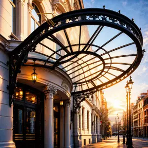 laminated glass canopy