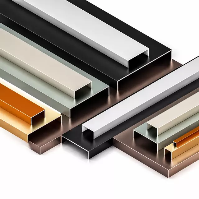 aluminum glass base channel
