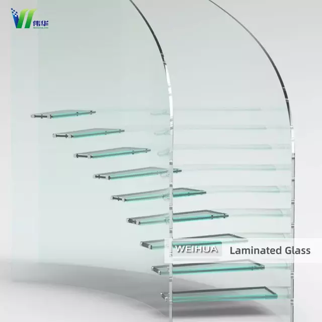 custom glass stair treads